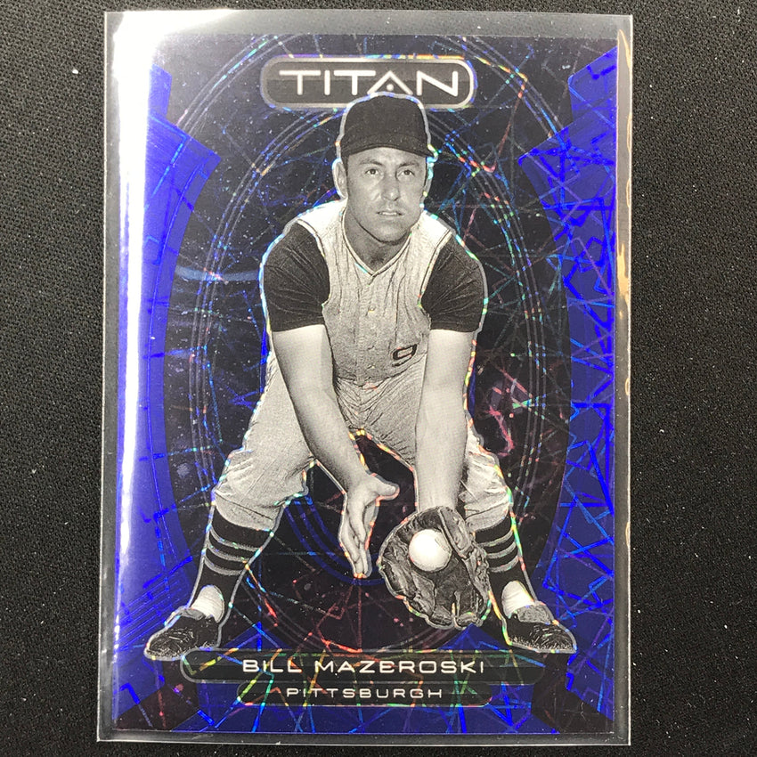 2023 Chronicles Mlb Bill Mazeroski Titan Blue Velocity 78/99