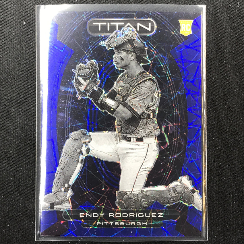 2023 Chronicles Mlb Endy Rodriguez Titan Rookie Blue Velocity 95/99