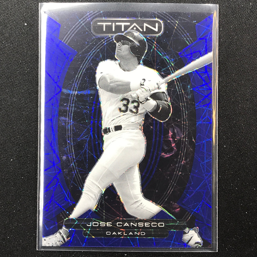 2023 Chronicles Mlb Jose Canseco Titan Blue Velocity 47/99