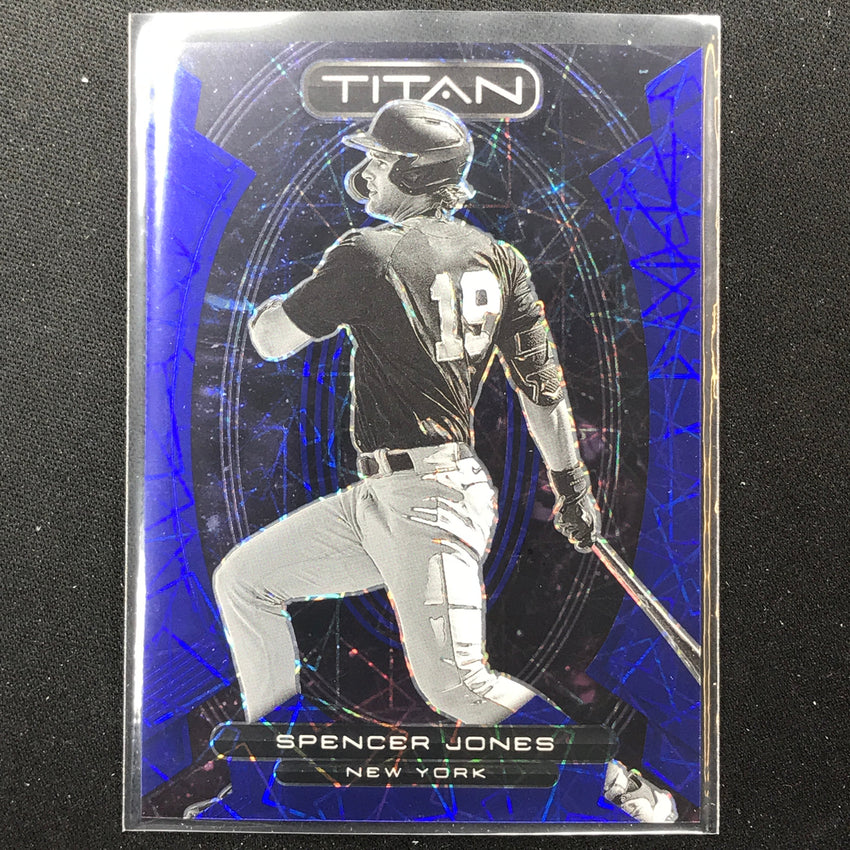 2023 Chronicles Mlb Spencer Jones Titan Blue Velocity 91/99