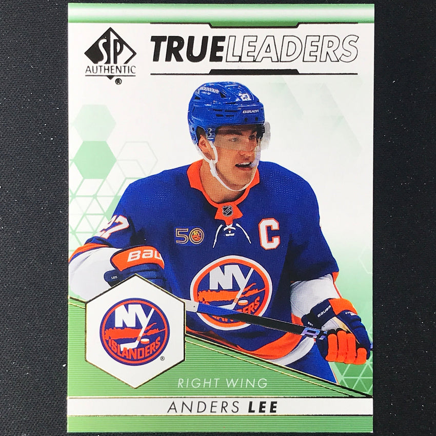 2022-23 SP Authentic NHL ANDERS LEE True Leaders Green #24