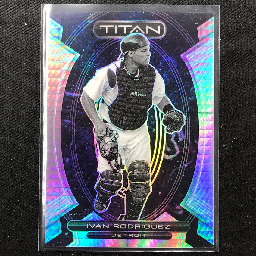2023 Chronicles Mlb Ivan Rodriguez Titan Hyper 51/75