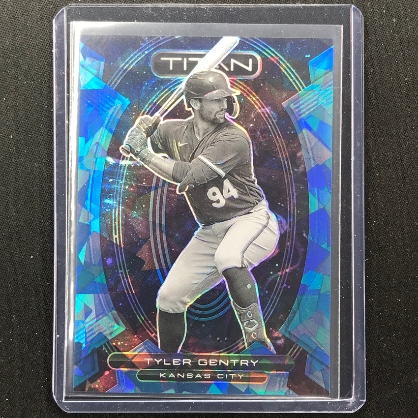 2023 Chronicles Mlb Tyler Gentry Titan Navy Blue Cracked Ice 25/25