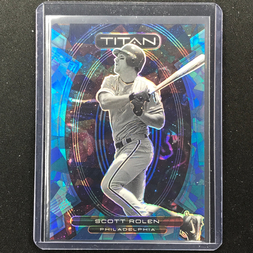 2023 Chronicles Mlb Scott Rolen Titan Navy Blue Cracked Ice 12/25