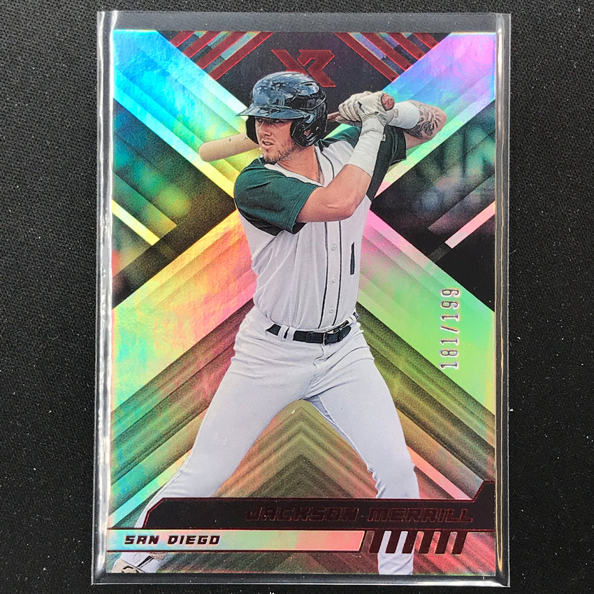 2023 Chronicles Mlb Jackson Merrill Xr Red 181/199