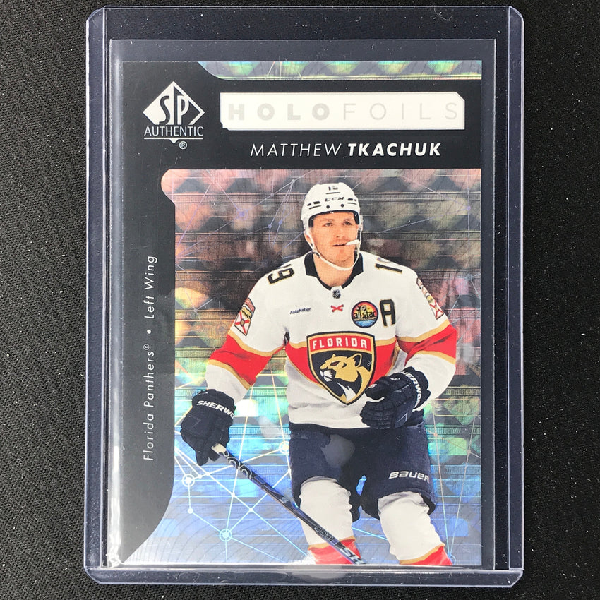 2022-23 Sp Authentic Nhl Matthew Tkachuk Holofoils Sp No 25