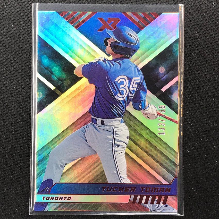 2023 Chronicles Mlb Tucker Toman Xr Red 133/199