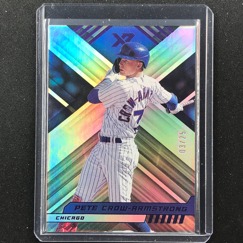 2023 Chronicles Mlb Pete Crow-armstrong Xr Purple 3/25