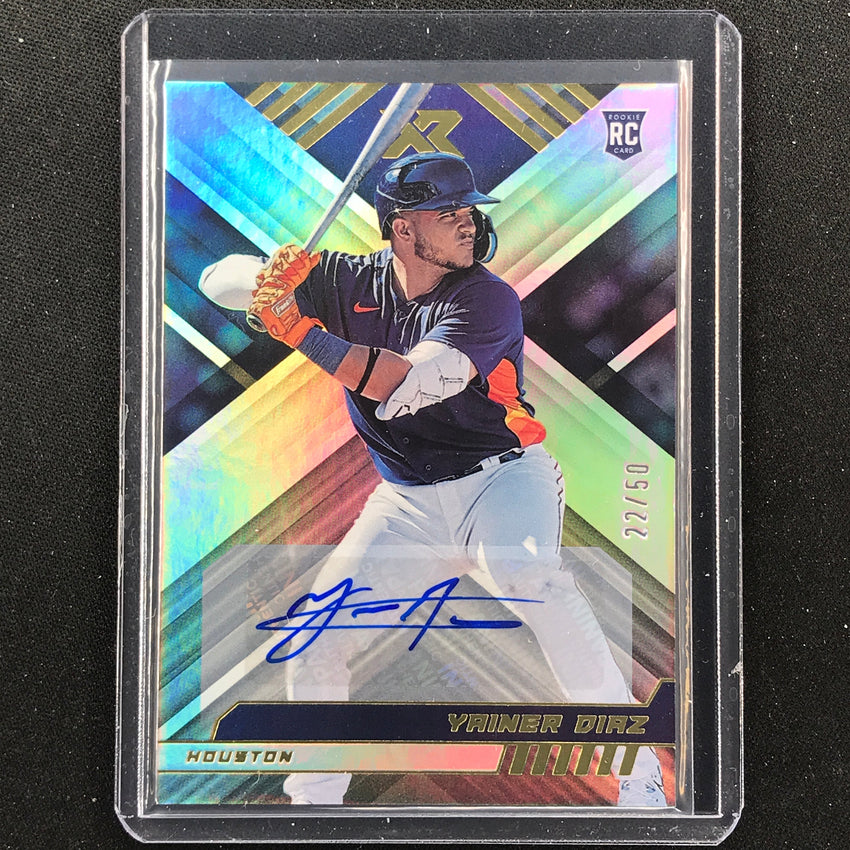 2023 Chronicles Mlb Yainer Diaz Xr Rookie Auto Base 22/50