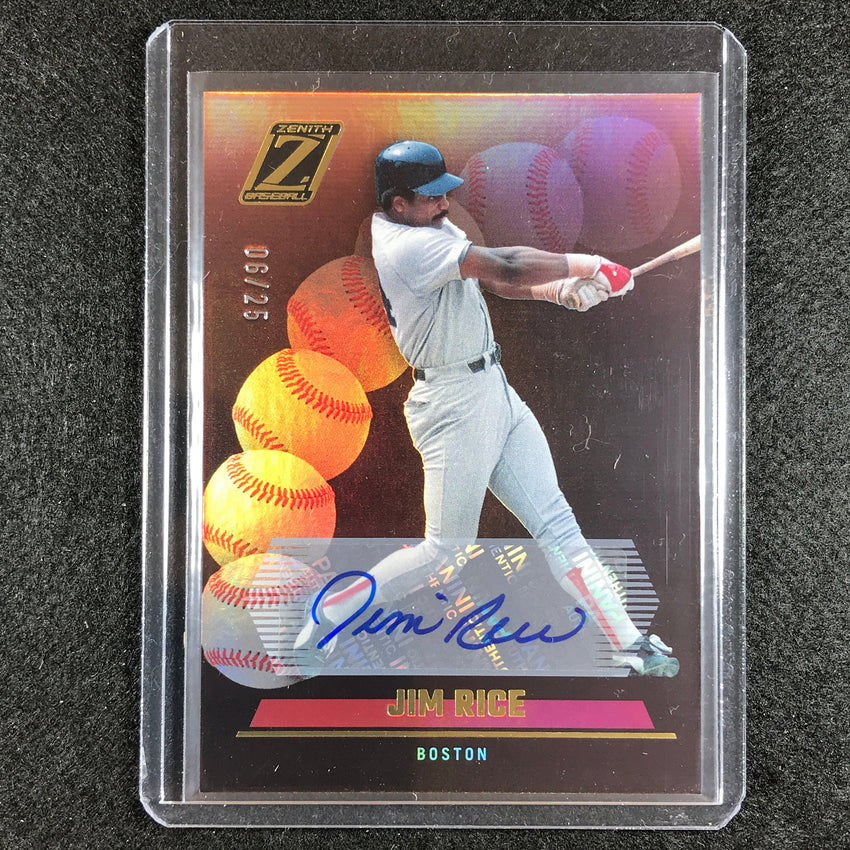 2023 Chronicles Mlb Jim Rice Zenith Auto Base 6/25