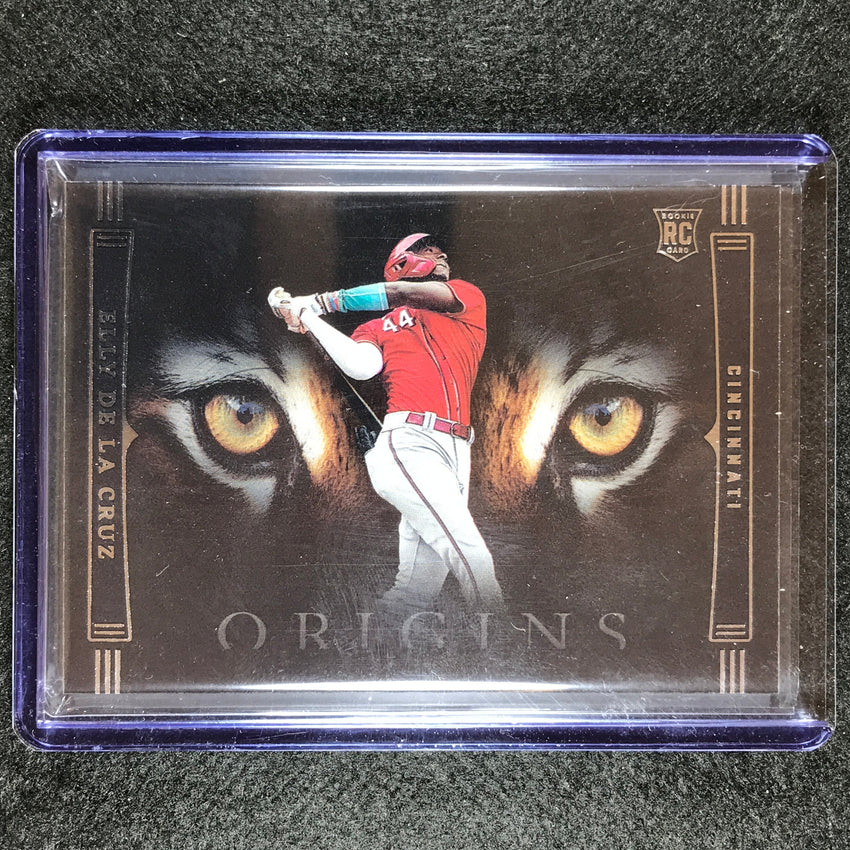 2023 Chronicles Mlb Elly De La Cruz Origins Tiger Eyes Rookie Ssp No Ed
