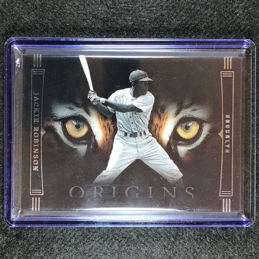 2023 Chronicles MLB JACKIE ROBINSON Origins Tiger Eyes SSP #JR