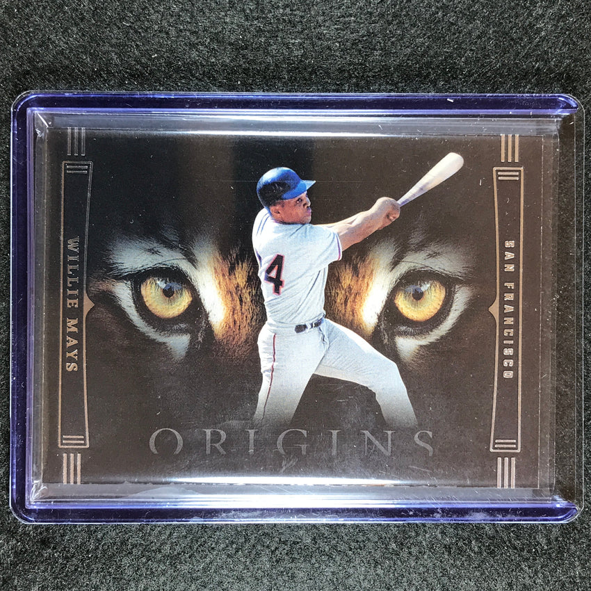 2023 Chronicles MLB WILLIE MAYS Origins Tiger Eyes SSP #WM
