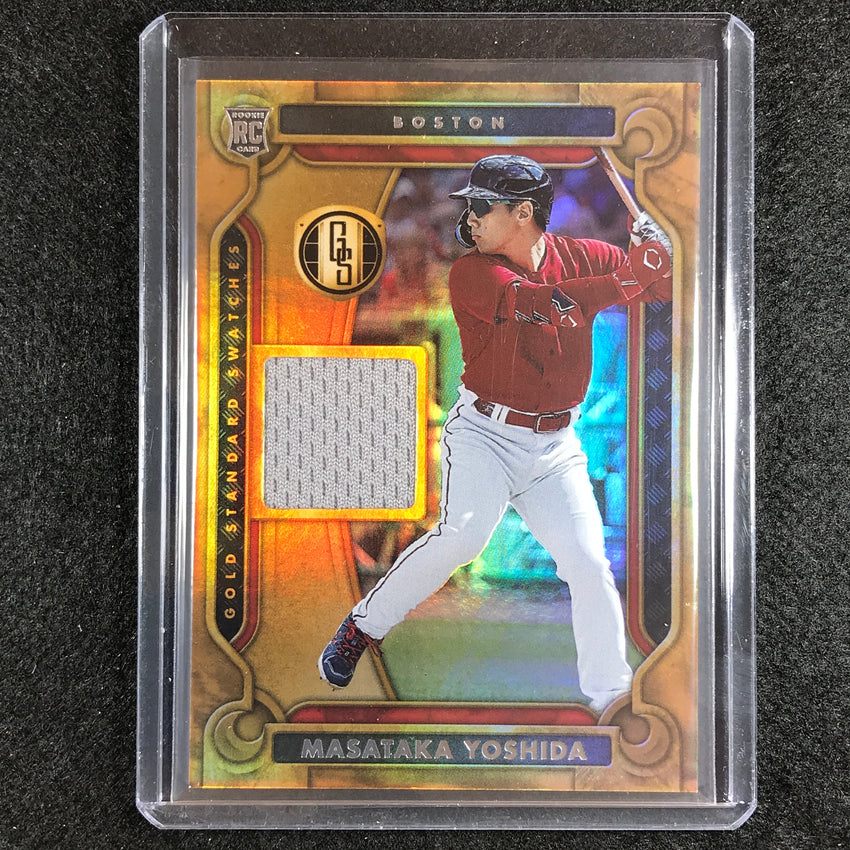 2023 Chronicles Mlb Masataka Yoshida Gold Standard Swatch Rookie Relic Base No My