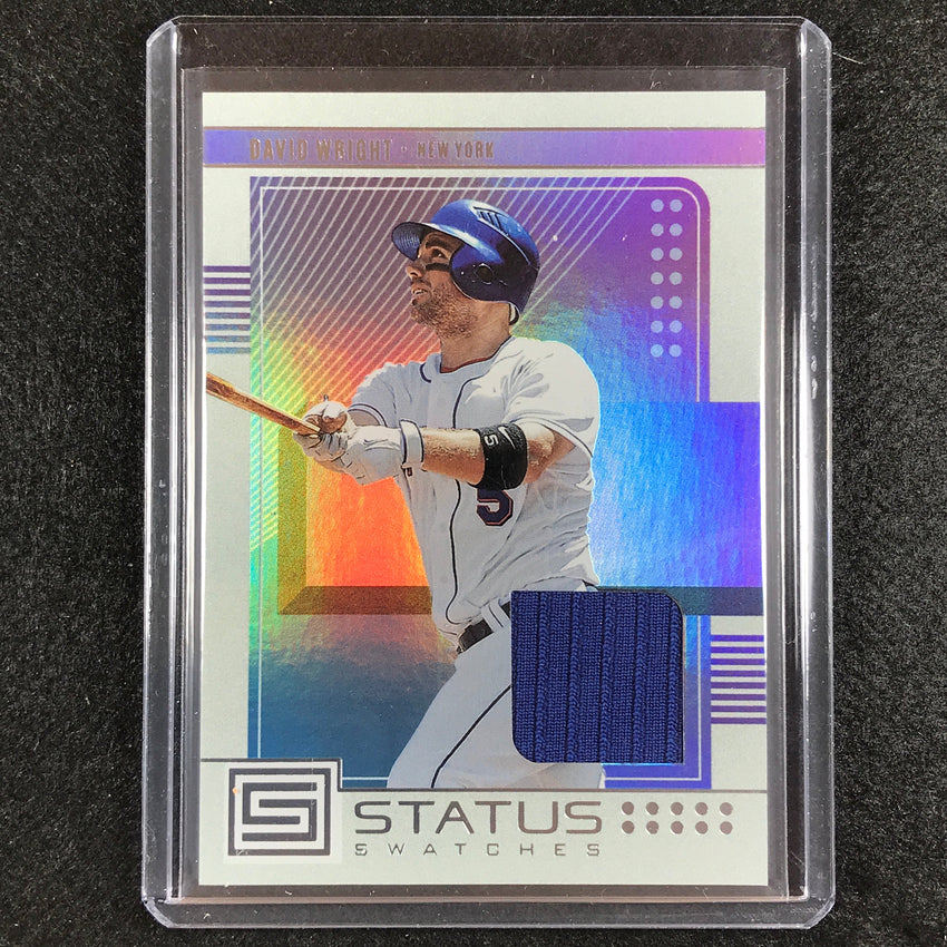 2023 Chronicles MLB DAVID WRIGHT Status Swatches Relic Base #DW