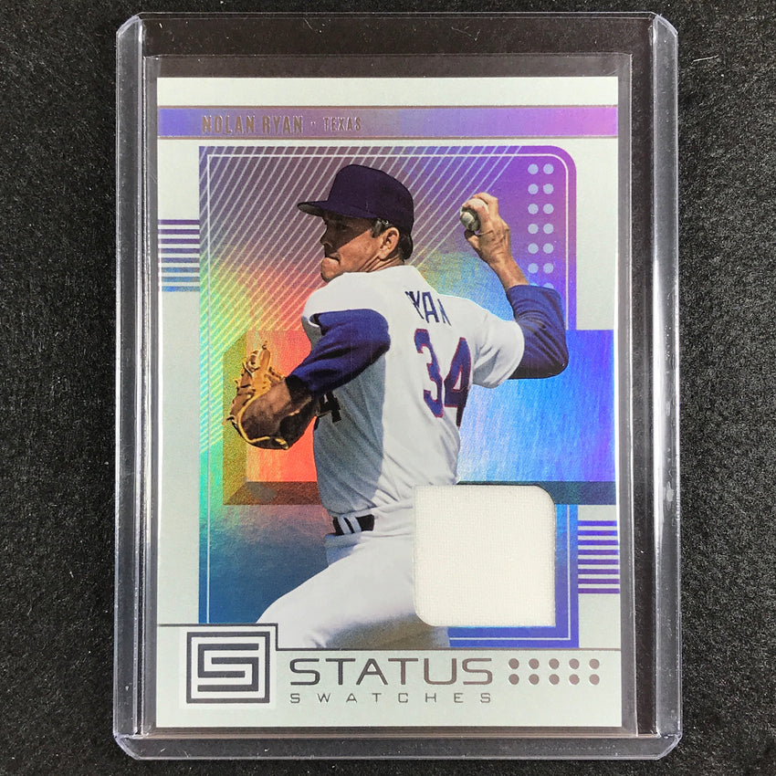 2023 Chronicles Mlb Nolan Ryan Status Swatches Relic Base No Nr