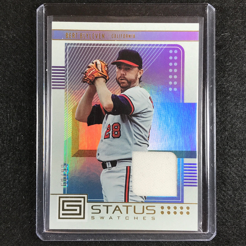 2023 Chronicles Mlb Bert Blyleven Status Swatches Relic Gold 60/99