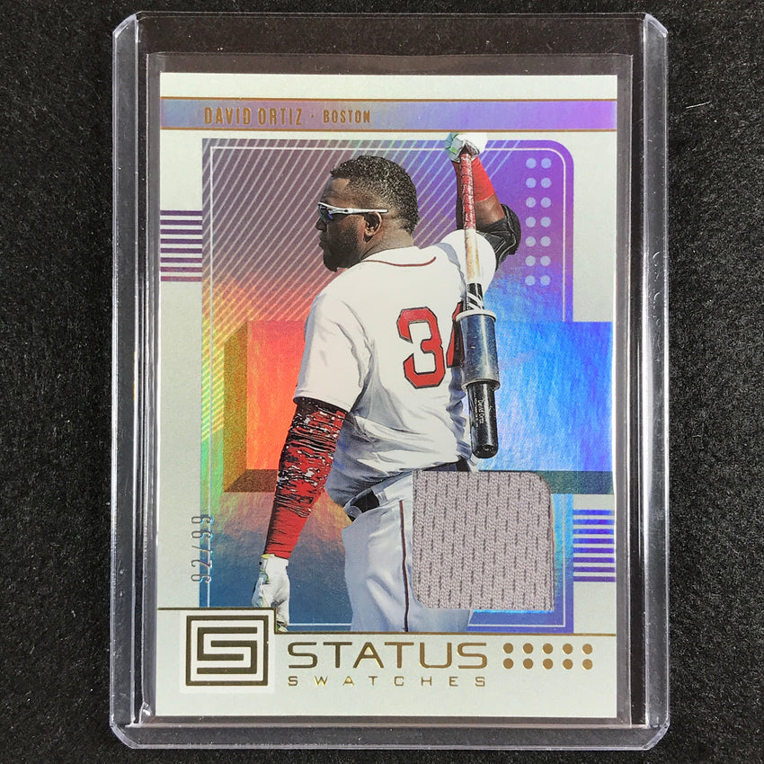 2023 Chronicles Mlb David Ortiz Status Swatches Relic Gold 92/99