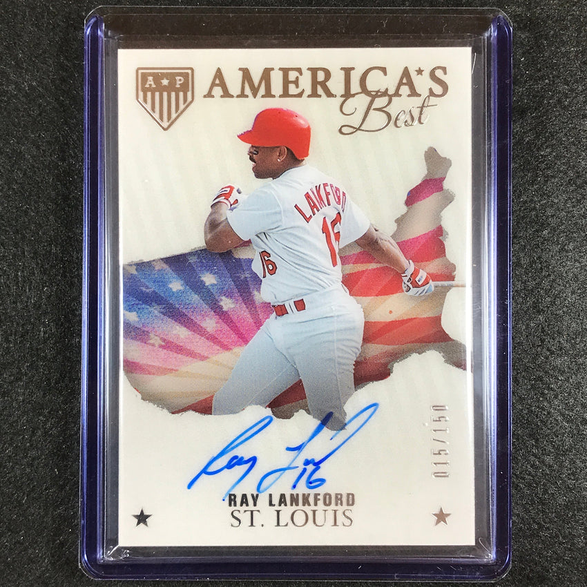 2023 Chronicles Mlb Ray Lankford Americas Pastime Americas Best Auto 15/150