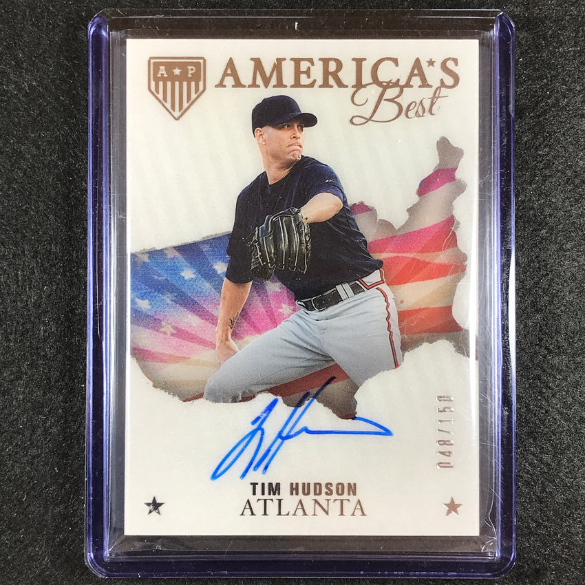 2023 Chronicles Mlb Tim Hudson Americas Pastime Americas Best Auto 48/150