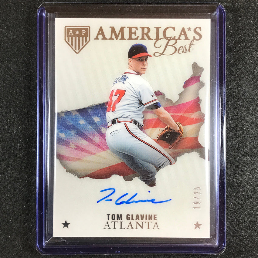 2023 Chronicles Mlb Tom Glavine Americas Pastime Americas Best Auto 18/25