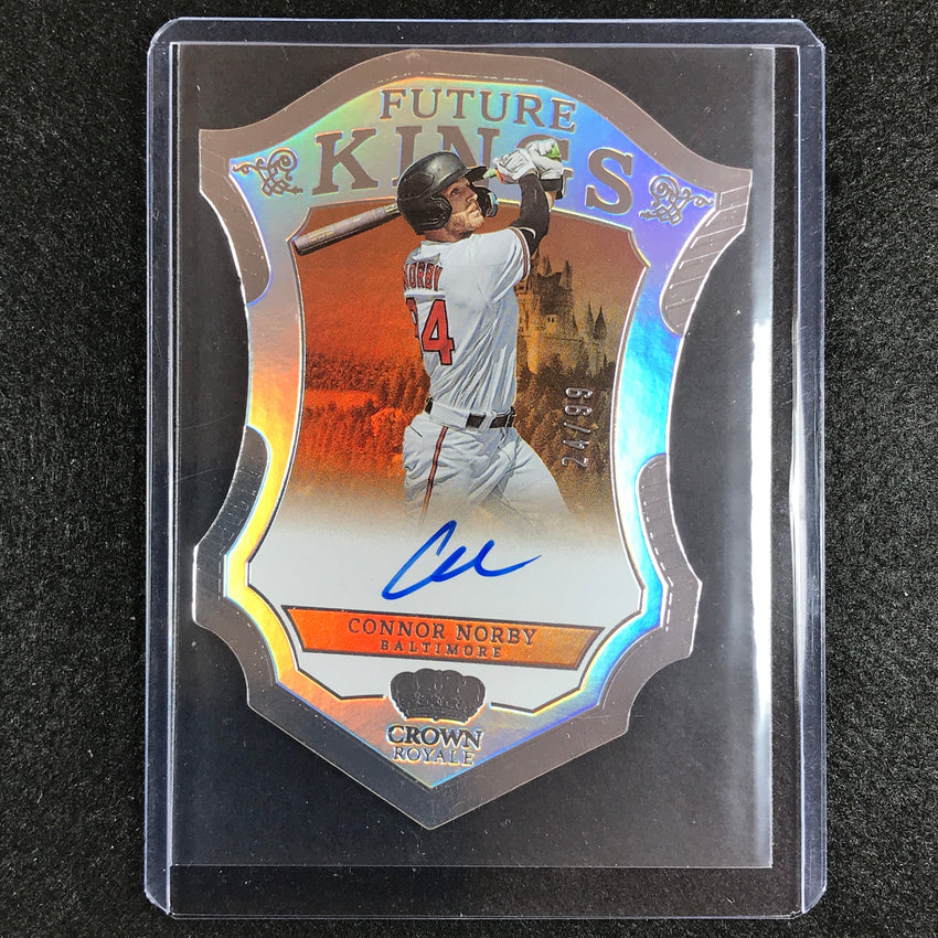2023 Chronicles Mlb Connor Norby Crown Royale Future Kings Signatures Auto 24/99