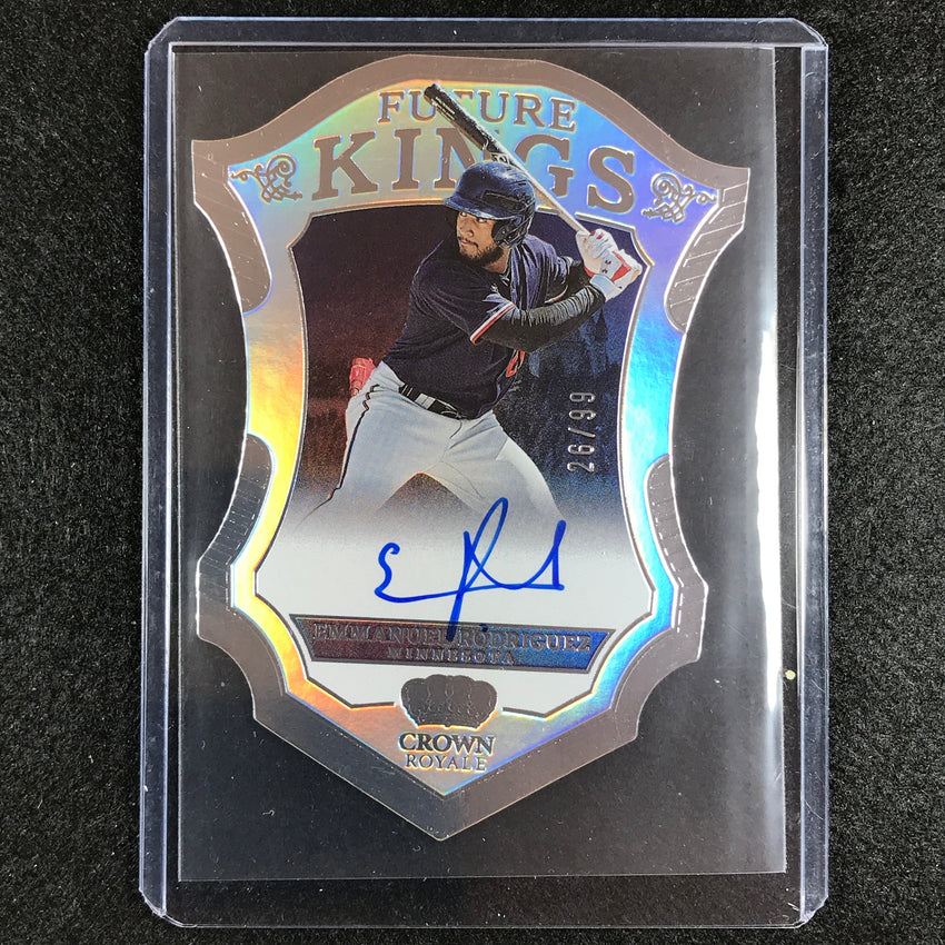2023 Chronicles Mlb Emmanuel Rodriguez Crown Royale Future Kings Auto 26/99