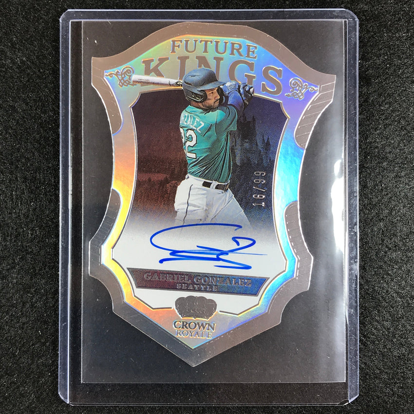 2023 Chronicles Mlb Gabriel Gonzalez Crown Royale Future Kings Auto 16/99