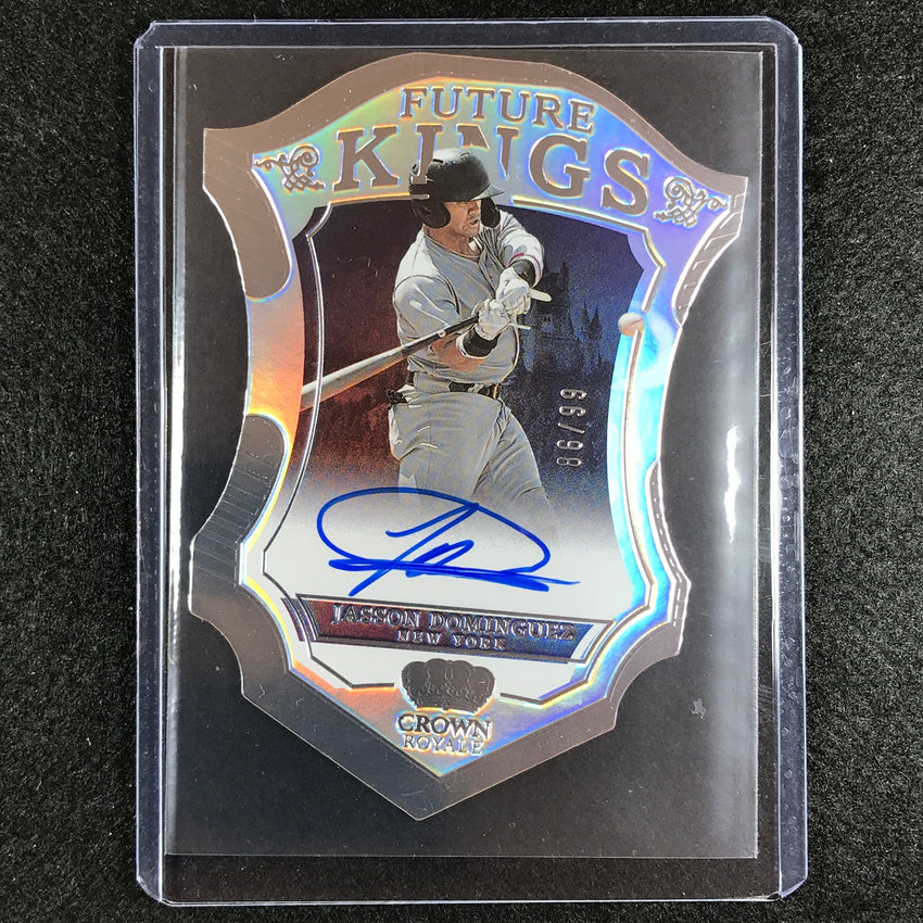 2023 Chronicles Mlb Jasson Dominguez Crown Royale Future Kings Auto 86/99