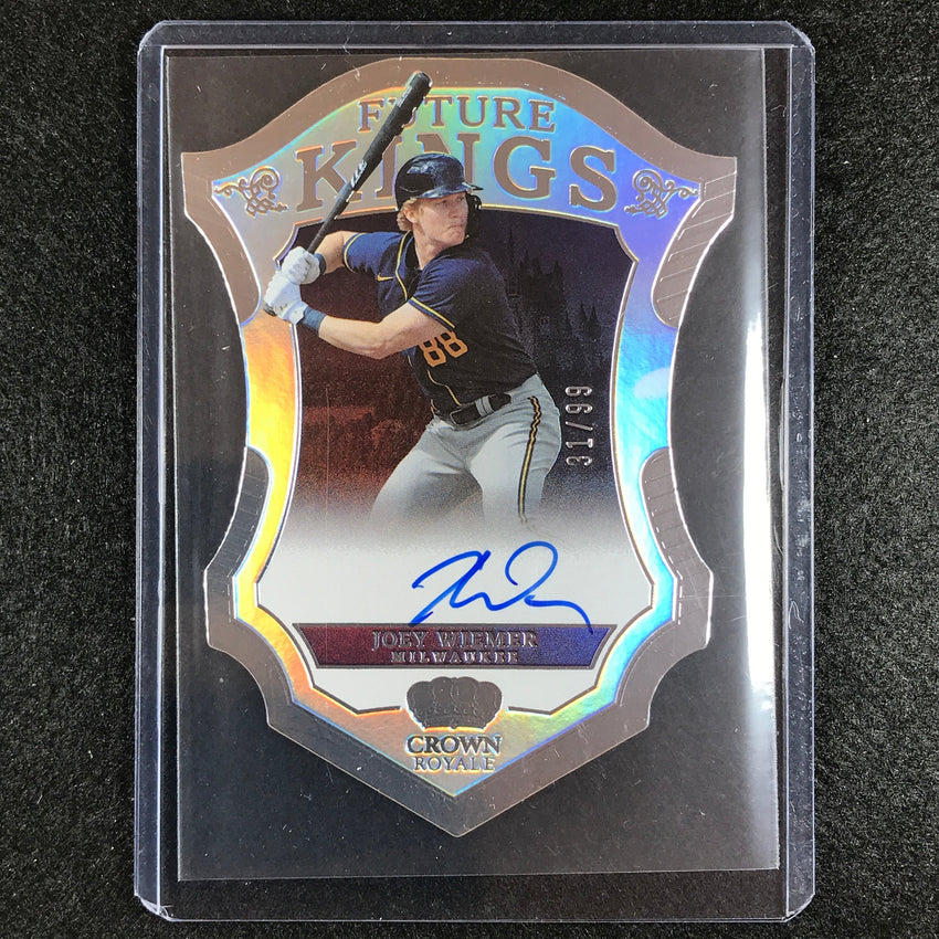 2023 Chronicles Mlb Joey Wiemer Crown Royale Future Kings Signatures Auto 31/99