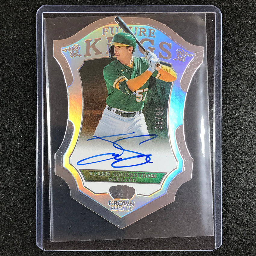 2023 Chronicles Mlb Tyler Soderstrom Crown Royale Future Kings Auto 26/99