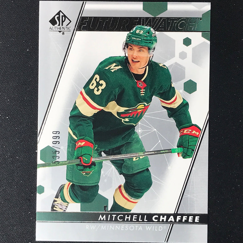 2022-23 SP Authentic NHL MITCHELL CHAFFEE Future Watch Rookie Base 535/999 #187