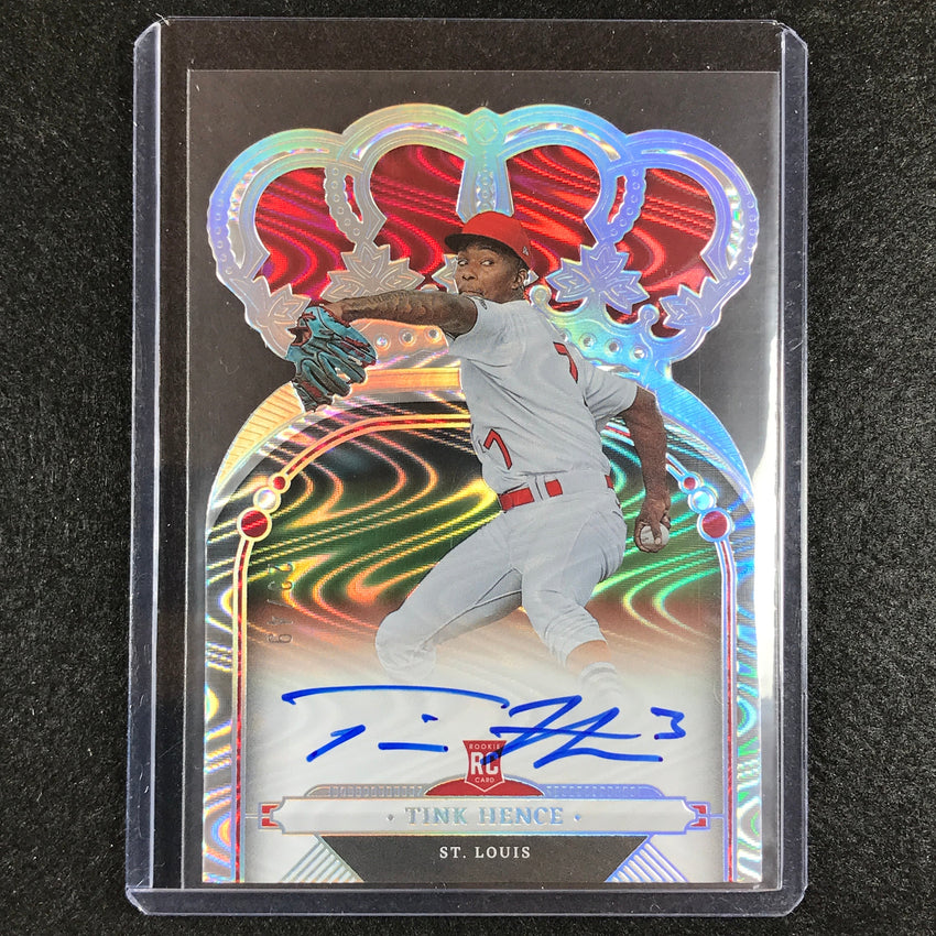 2023 Chronicles Mlb Tink Hence Crown Royale Rookie Crown Signatures Auto 23/49