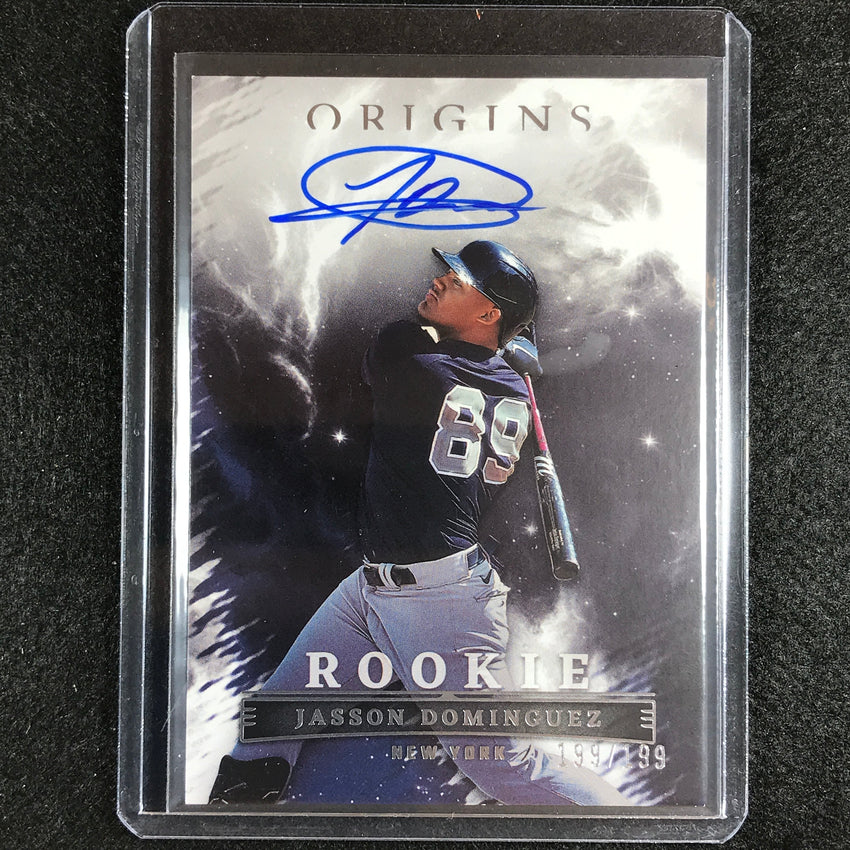 2023 Chronicles MLB JASSON DOMINGUEZ Origins Rookie Signatures Auto Base 199/199