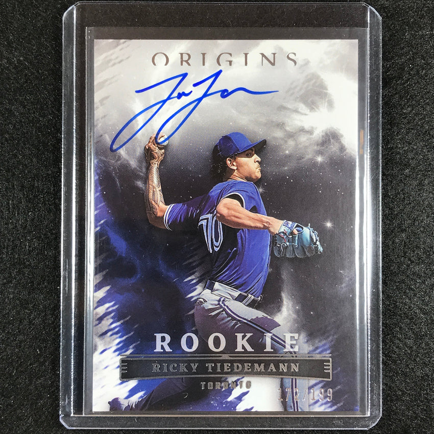 2023 Chronicles Mlb Ricky Tiedemann Origins Rookie Signatures Auto Base 172/199