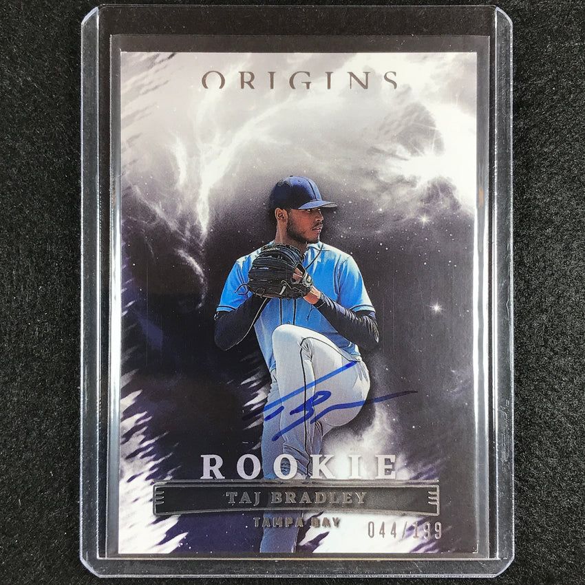 2023 Chronicles Mlb Taj Bradley Origins Rookie Signatures Auto Base 44/199