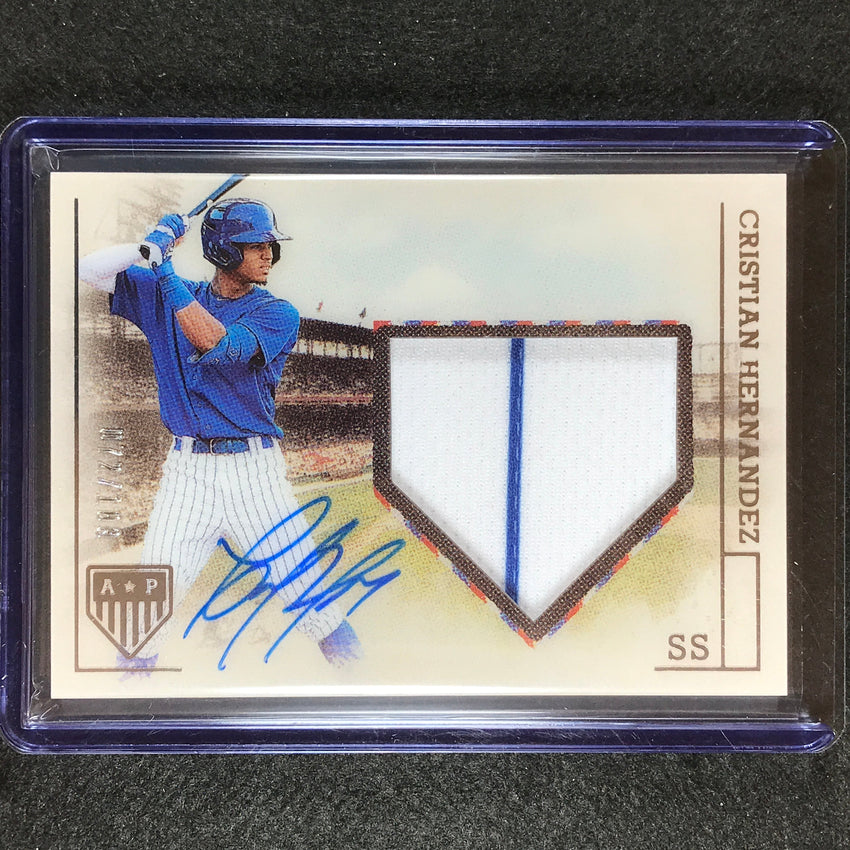 2023 Chronicles Mlb Cristian Hernandez Americas Pastime Patch Auto 72/100