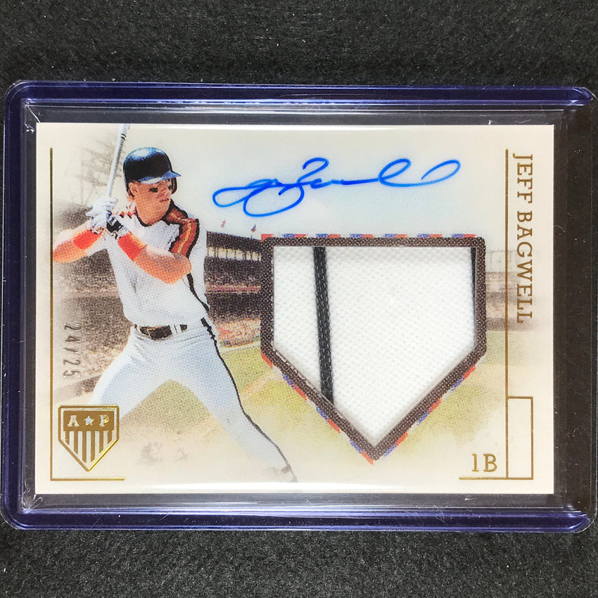 2023 Chronicles Mlb Jeff Bagwell Americas Pastime Patch Auto Gold 24/25