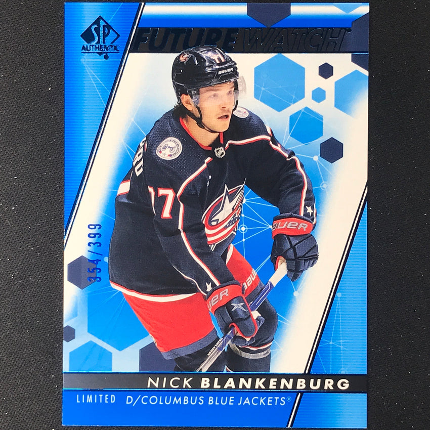 2022-23 Sp Authentic Nhl Nick Blankenburg Future Watch Rookie Blue 354/399