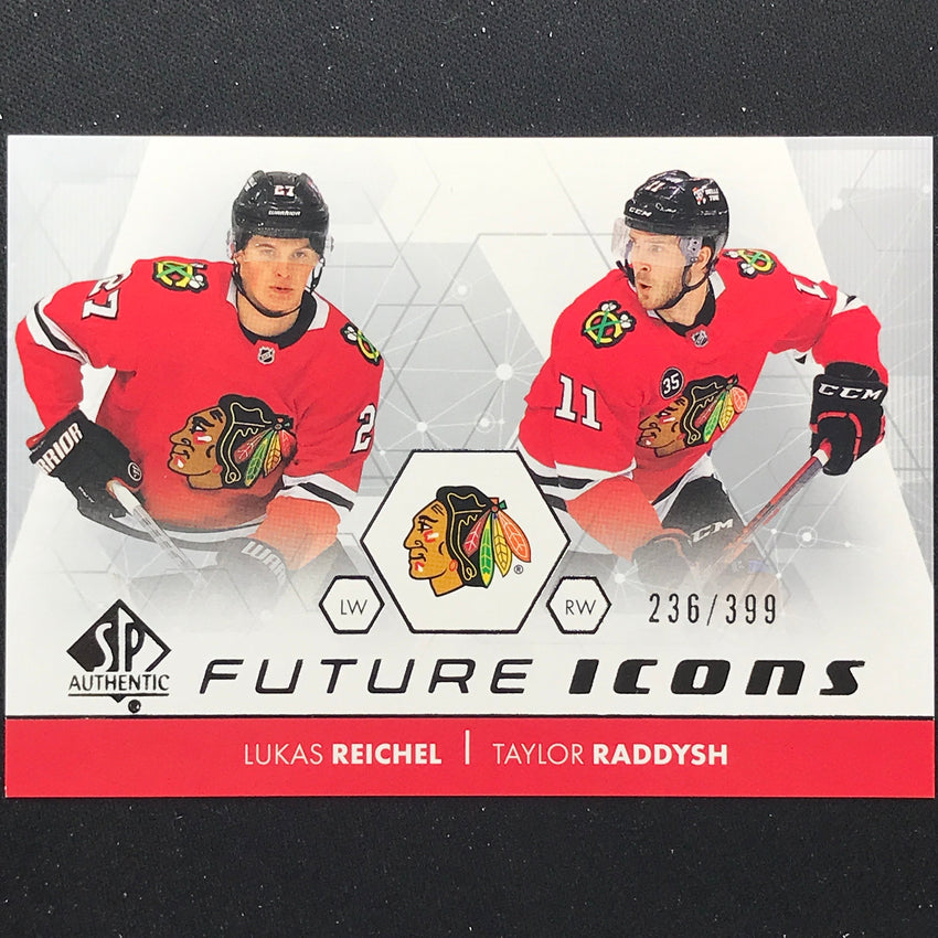 2022-23 Sp Authentic Nhl Lukas Reichel Taylor Raddysh Future Icons 236/399
