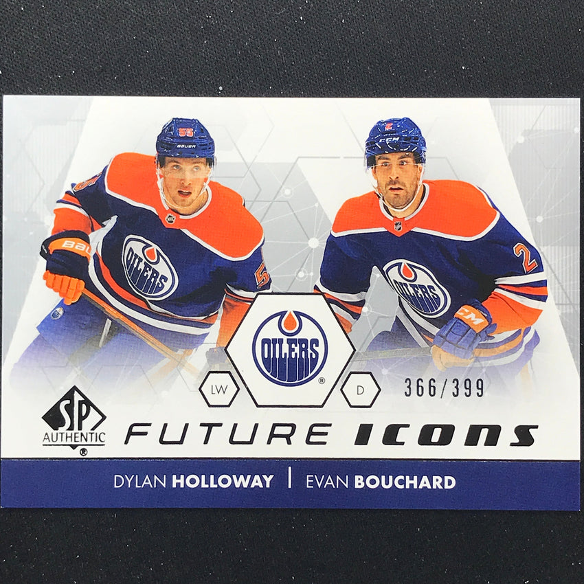 2022-23 Sp Authentic Nhl Dylan Holloway Evan Bouchard Future Icons 366/399