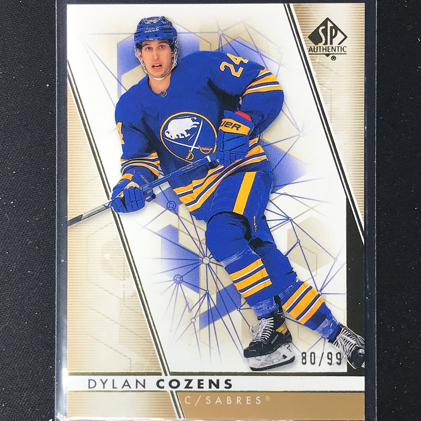 2022-23 Sp Authentic Nhl Dylan Cozens Limited Gold 80/99