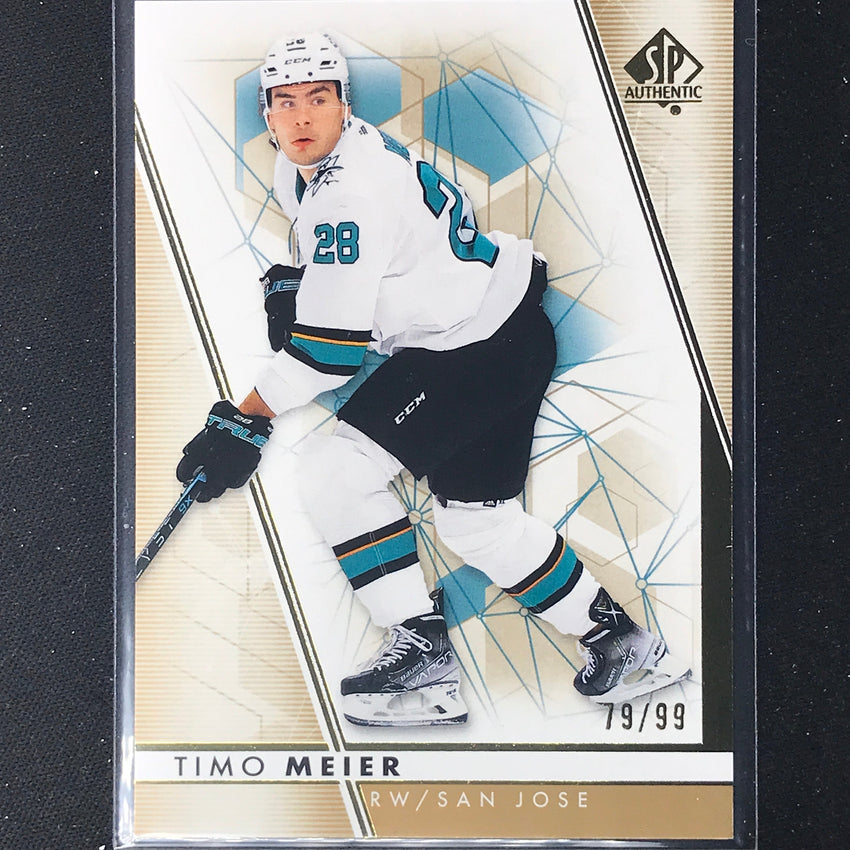 2022-23 Sp Authentic Nhl Timo Meier Limited Gold 79/99