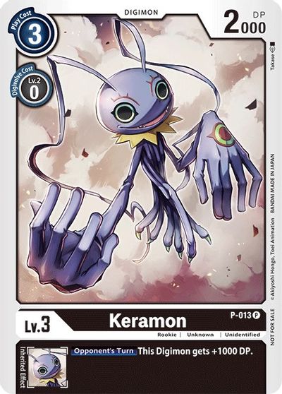 Keramon - P-013 - Digimon Tournament Pack Promo