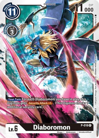 Diaboromon - P-016 - Tournament Pack Vol. 1 Promo