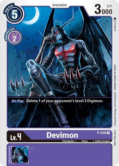 Devimon - P-018 - Tournament Pack Vol.1 Promo