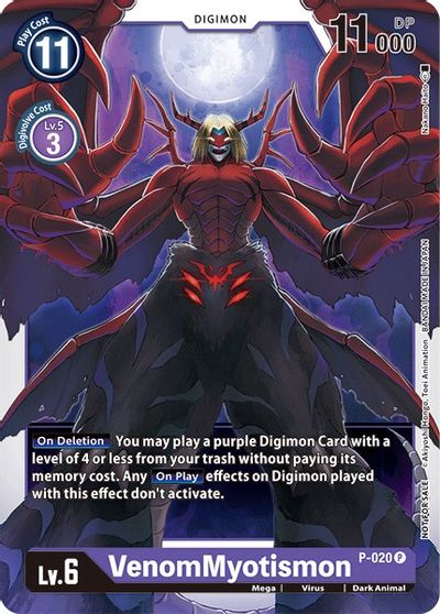 Venommyotismon - P-020 - Tournament Pack Vol.1 Promo