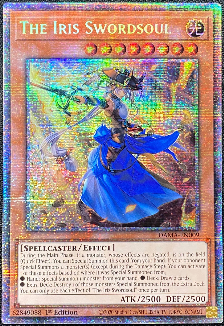 [STARLIGHT RARE] The Iris Swordsoul - DAMA-EN009 - 1st Edition