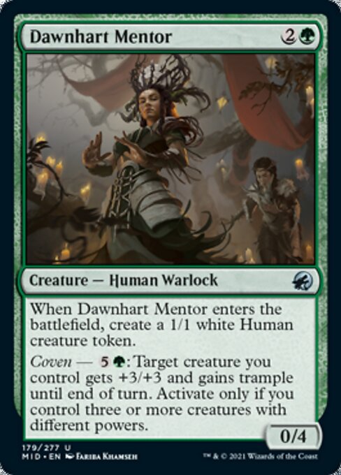 179Dawnhart Mentor 179/277 Uncommon - Midnight Hunt