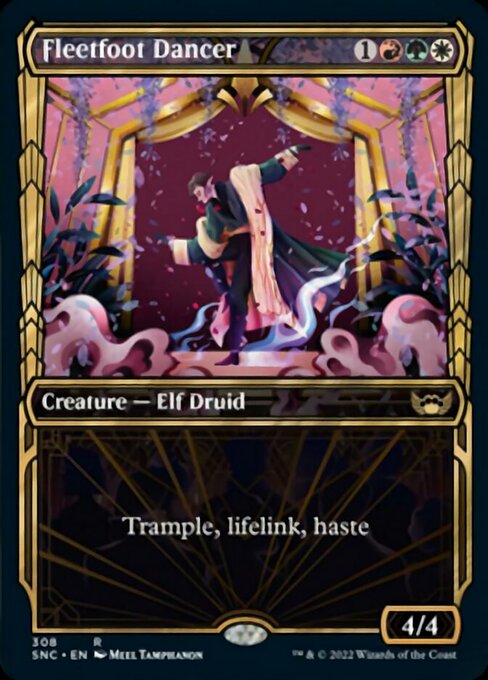 SHOWCASE Fleetfoot Dancer  #308 - Streets of New Capenna